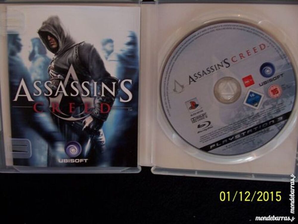 JEU PS3 ASSASSIN'S CREED Consoles et jeux vidos
