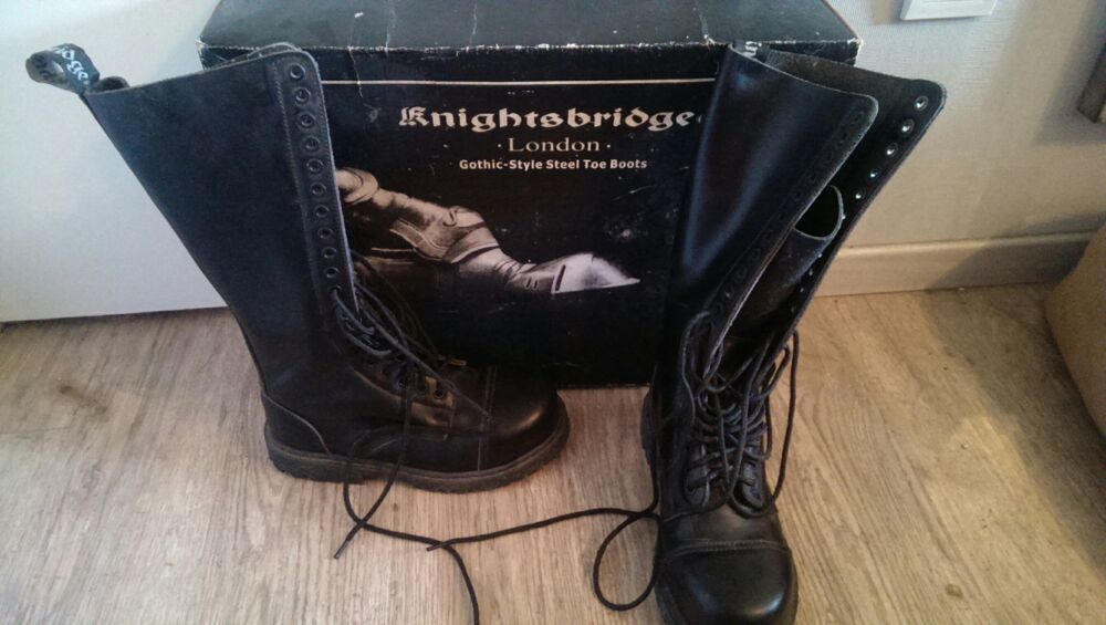Bottes Gothic style Knightsbridge Chaussures