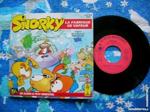 45 TOURS LIVRE DISQUE SNORKY La fabrique vapeur 11 Nantes (44)