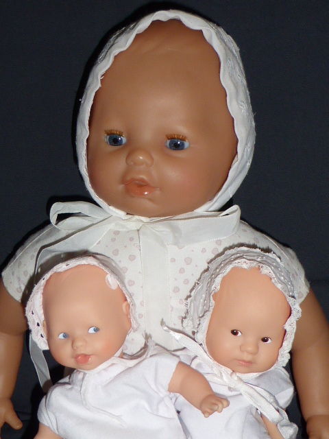 Lot de 3 chapeaux broderie pour poup�e 20 et 42 cm 15 Rueil-Malmaison (92)