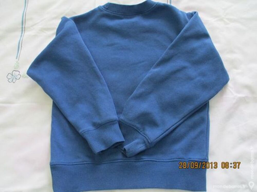 Gar&ccedil;on 8 A sweat shirt DOMYOS bleu Vtements enfants