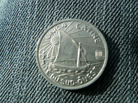 Jeton Alu BP 10 centimes Toulouse 1922-1930 4 Bordeaux (33)