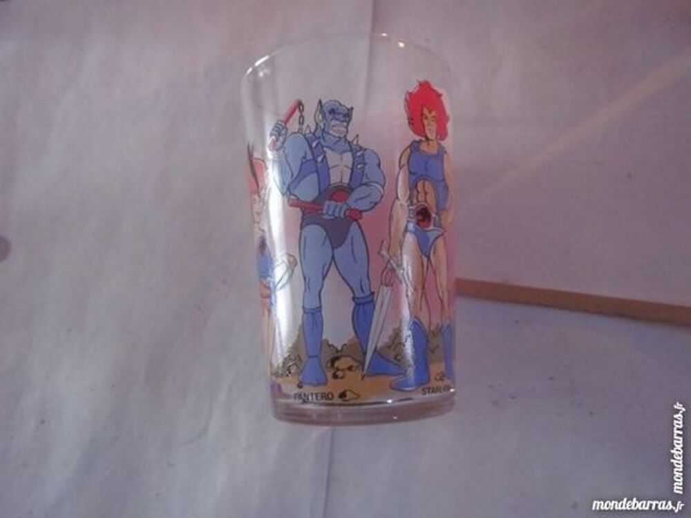 VERRE DESSIN ANIME COSMOCATS 1987 BD 
