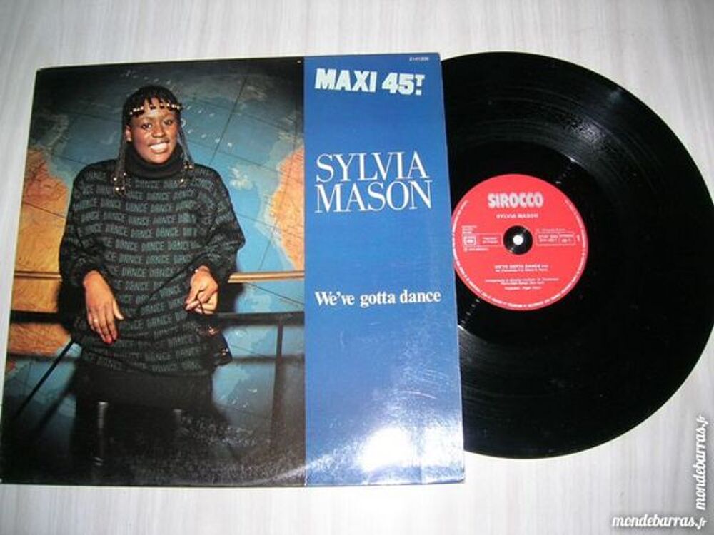 MAXI 45 TOURS SYLVIA MASON We've gotta dance CD et vinyles