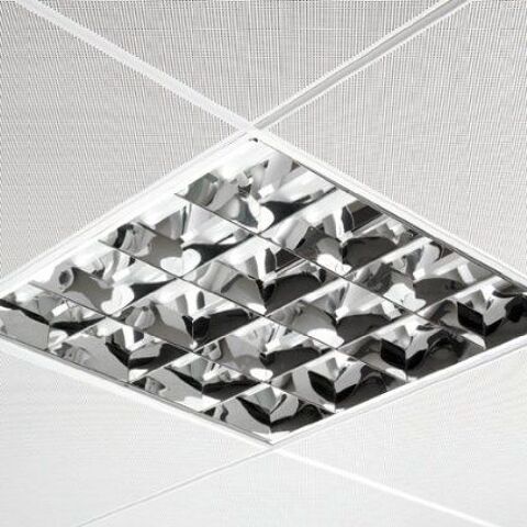 Luminaire Mazda 4 x 18 w DBP Alu 60 trchy (91)