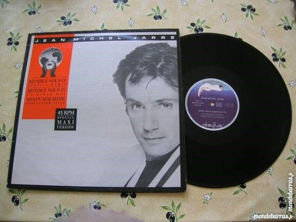 MAXI 45 TOURS JM JARRE Rendez vous IV CD et vinyles