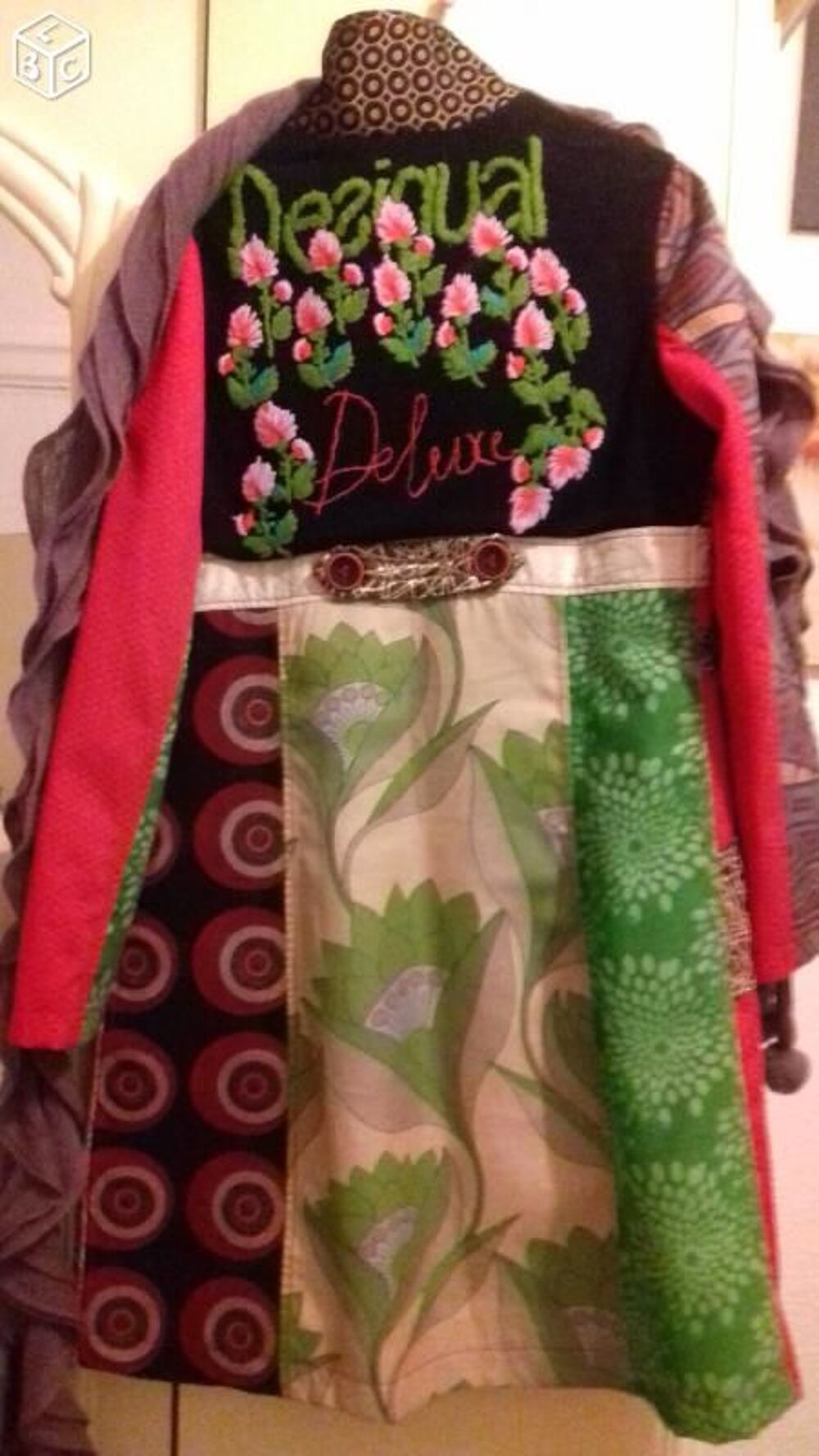 manteau desigual T.42 Vtements