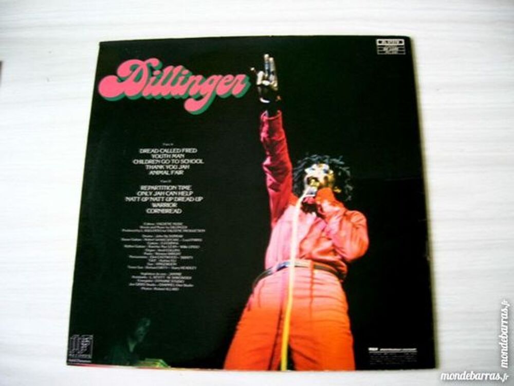33 TOURS DILLINGER CORNBREAD - REGGAE CD et vinyles