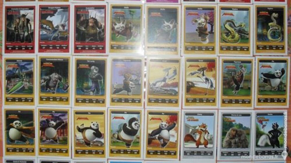 Lot de 84 cartes Dream Works Animation Jeux / jouets