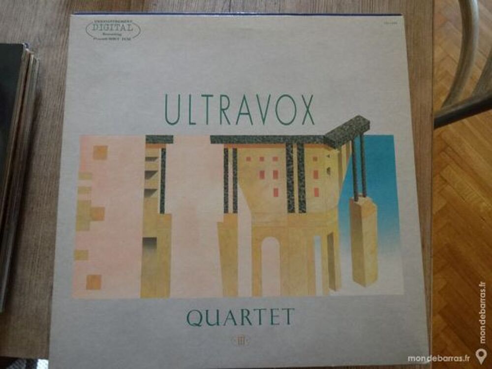 33T VINYL ULTRAVOX - QUARTET CD et vinyles