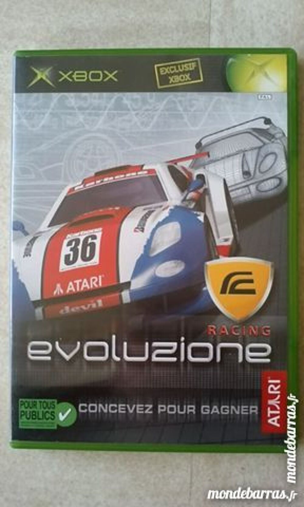 RACING EVOLUZIONE POUR XBOX Consoles et jeux vid�os