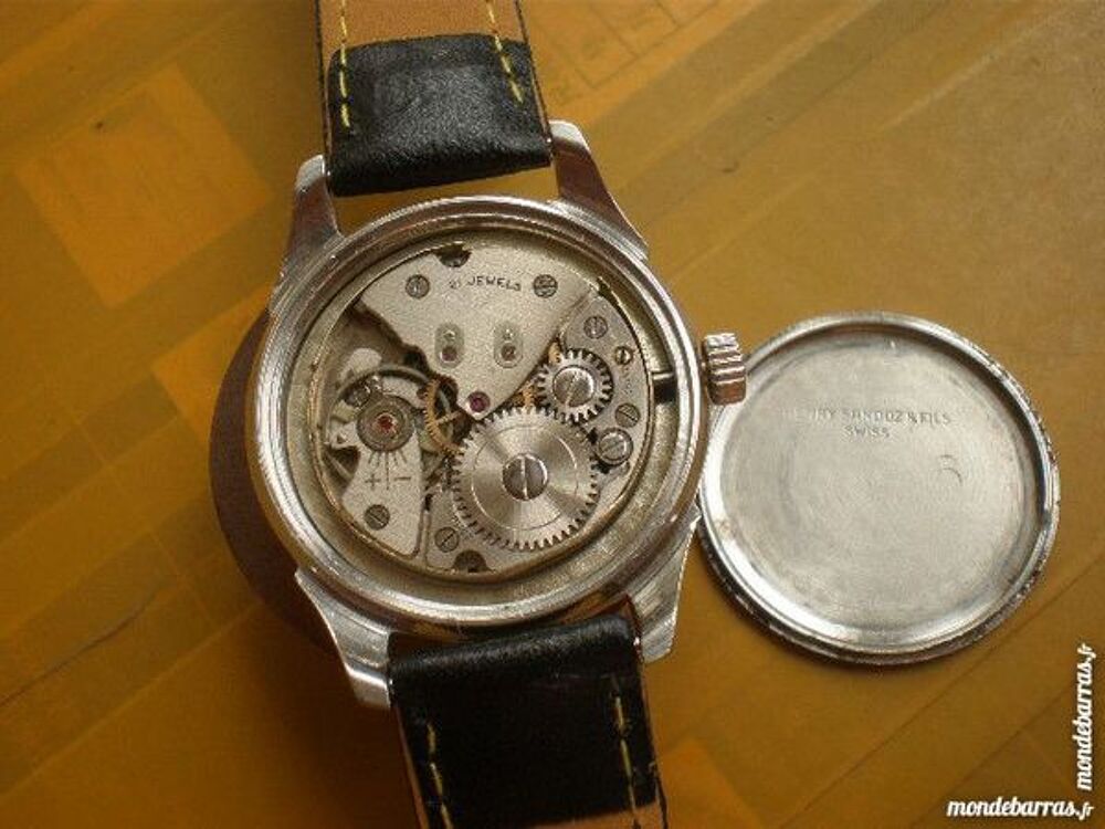 SANDOZ TROPICALIZE montre Suisse m&eacute;c. 21r. SAN0038 Bijoux et montres