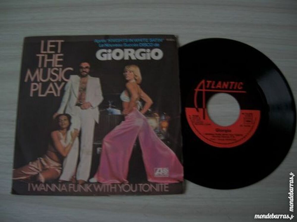45 TOURS GIORGIO Let the music play CD et vinyles