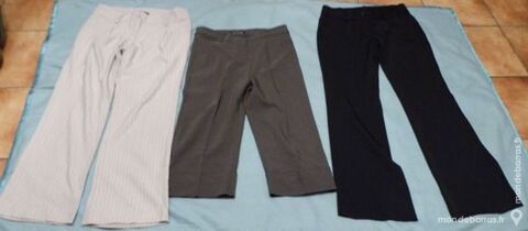 Lot 3 pantalons femme t 38 6 cuisses (71)