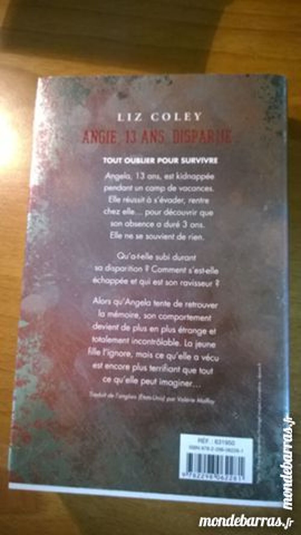 Liz Coley - Angie ,13 ans, disparue Livres et BD