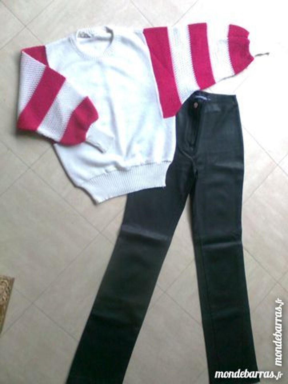 PANTALON imitation cuir - 34/36 - zoe Vêtements enfants