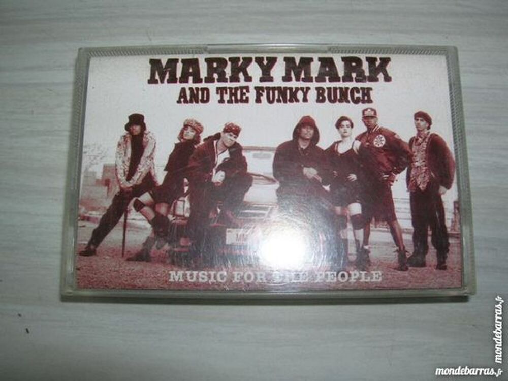 K7 MARKY MARK AND THE FUNKY BUNCH Music for people CD et vinyles