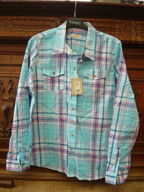 une chemise neuve � carreaux en coton 10 Vitry-sur-Seine (94)