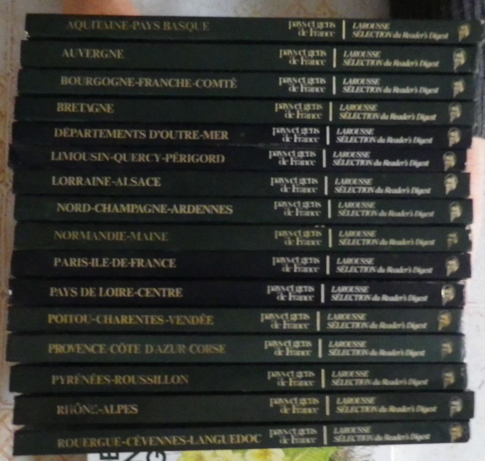 PAYS ET GENS DE FRANCE 16 LIVRES EN LOT OU UNITE Livres et BD