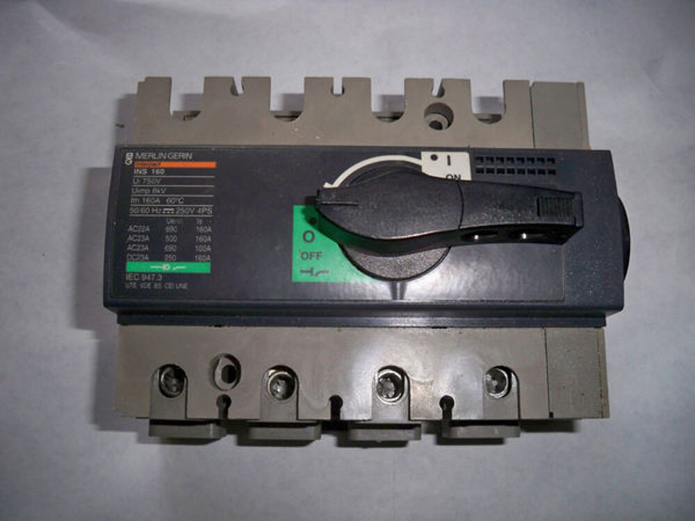 Interrupteur modulaire 4 x 160 amp Bricolage