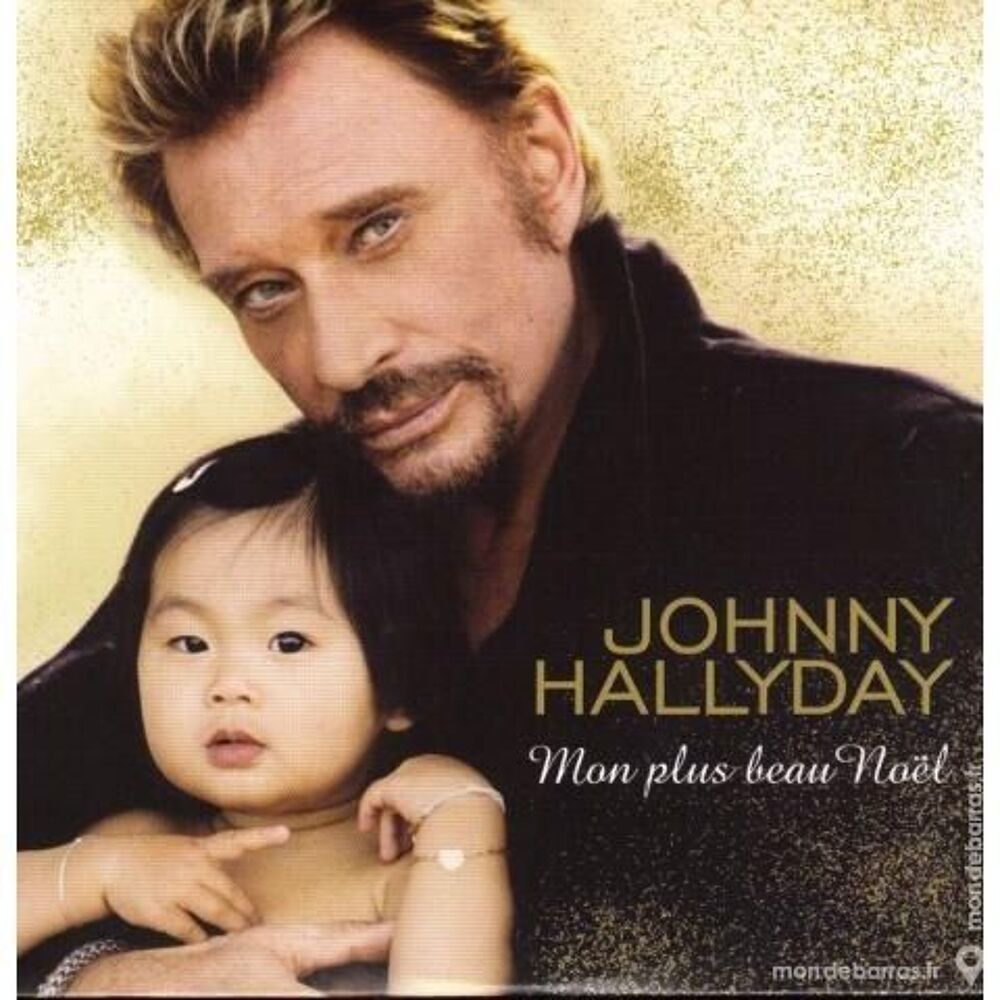 Johnny Hallyday &laquo; Mon plus beau no&euml;l &raquo; Promo CD et vinyles