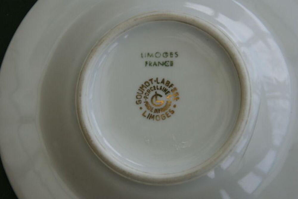 cendrier en porcelaine de Limoges Décoration