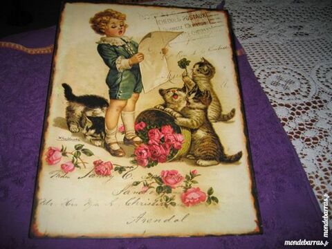 Plaque mtal dcorative 14 Corbeil-Essonnes (91)