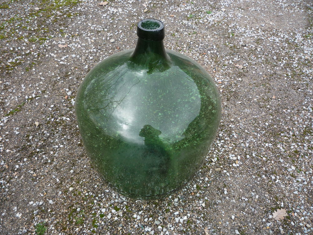 Bonbonne, bombonne verre, dame jeanne Décoration