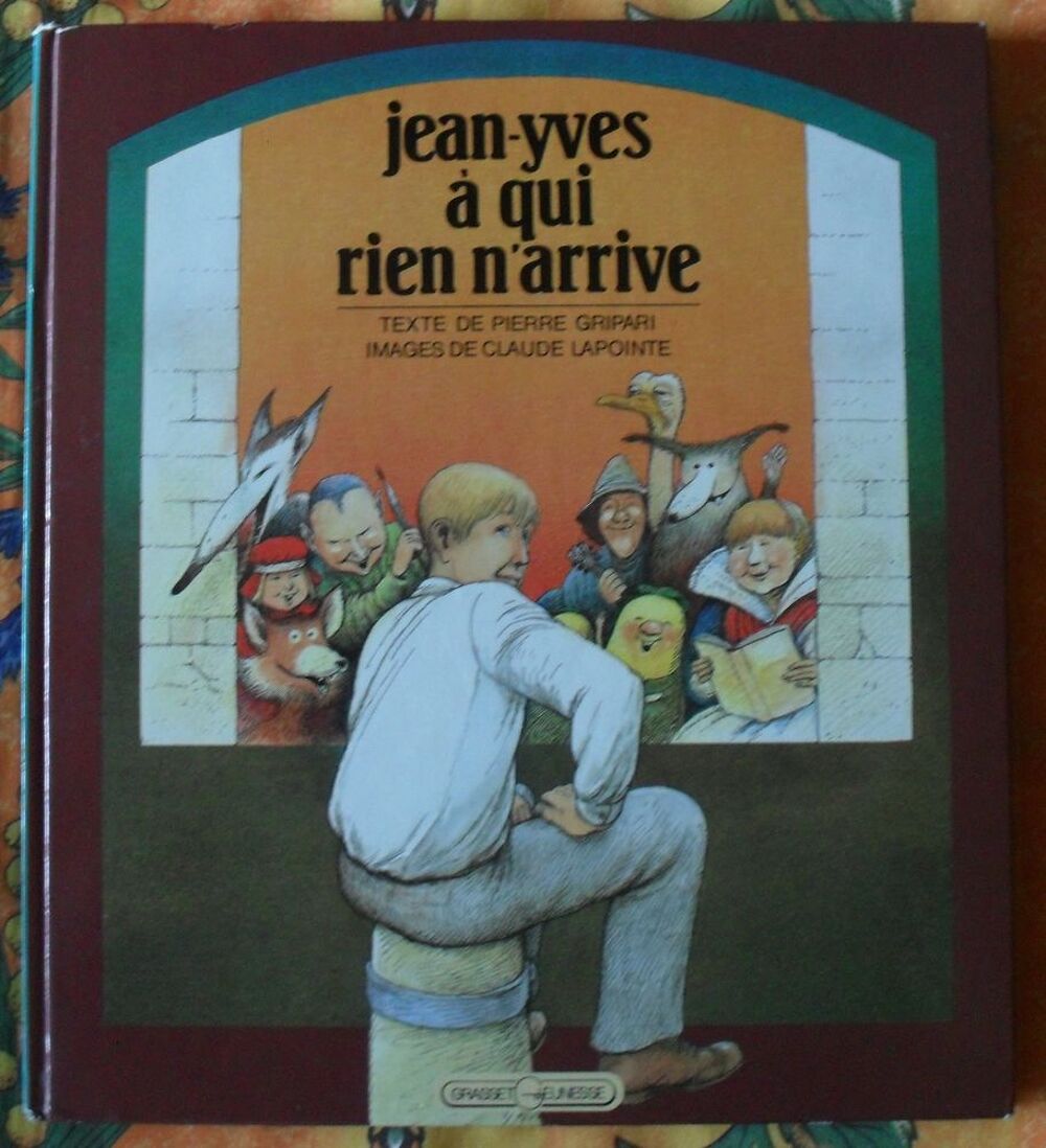 JEAN-YVES &agrave; qui rien n'arrive de GRIPARI/LAPOINTE Livres et BD