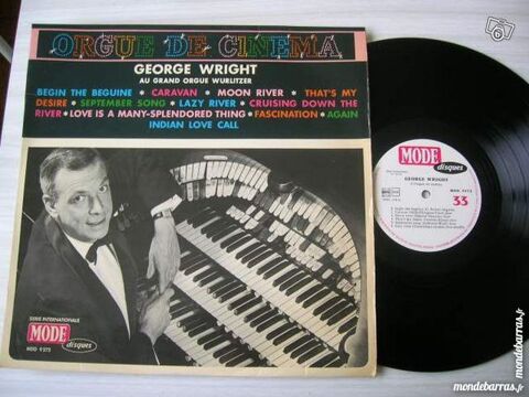 33 TOURS GEORGE WRIGHT Orgue de cinéma 15 Nantes (44)