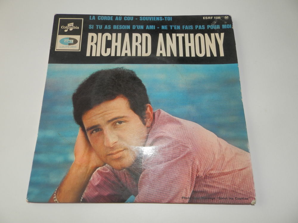 ANTHONY RICHARD - la corde au cou + 3 autres titres CD et vinyles
