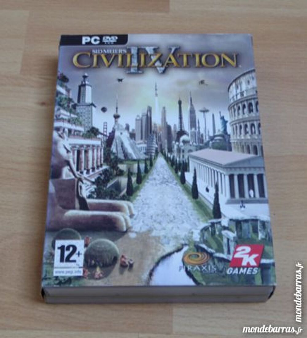 Jeu PC Civilization 4 Consoles et jeux vidéos