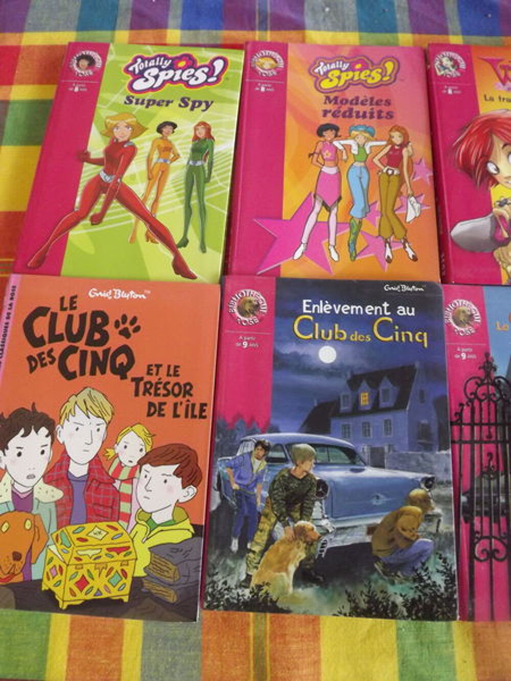 livre club des 5, fantomette, spice girl, jade, witch Livres et BD