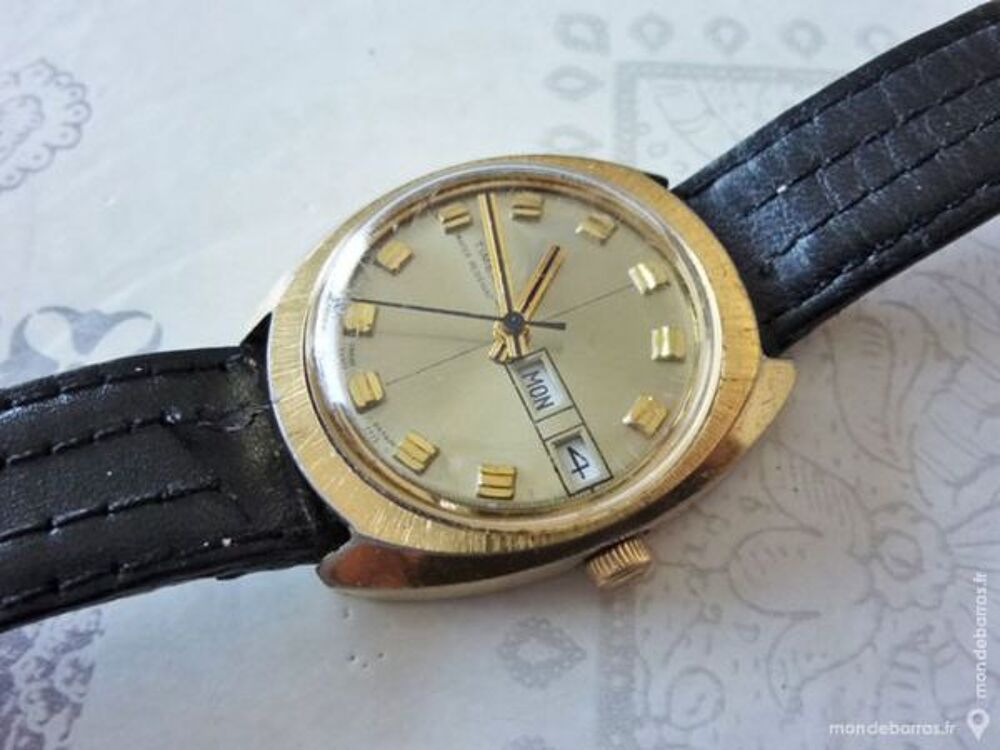 TIMEX 2773 montre m&eacute;canique 1975 TIX0038 Bijoux et montres