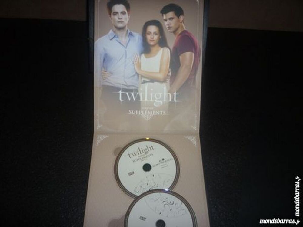COFFRET BOIS SAGA TWILIGHT DVD et blu-ray