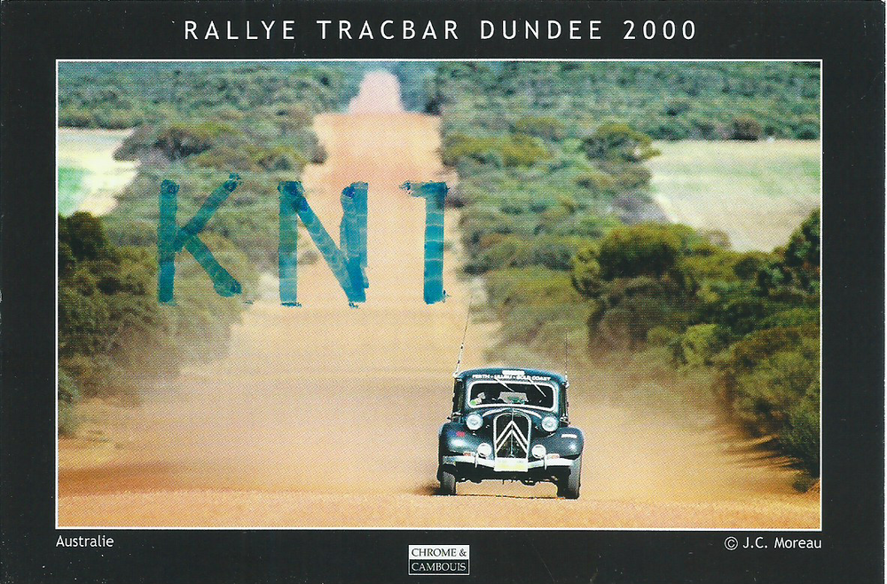 CPM , automobile citro&euml;n rallye tracbar australie 2000 