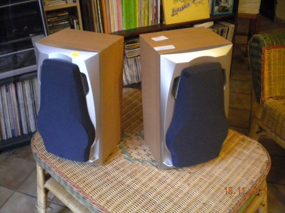 2 ENCEINTES EN BOIS ETAT NEUF Audio et hifi