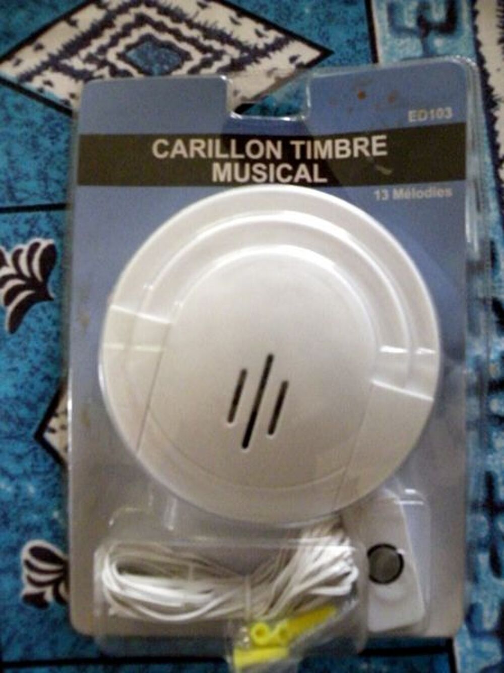 sonnerie d'entree a fil carillon musical 13 melodies neuf Bricolage