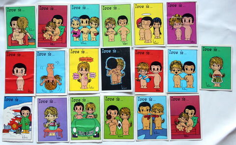 panini stickers  love is  1975 12 Vanves (92)