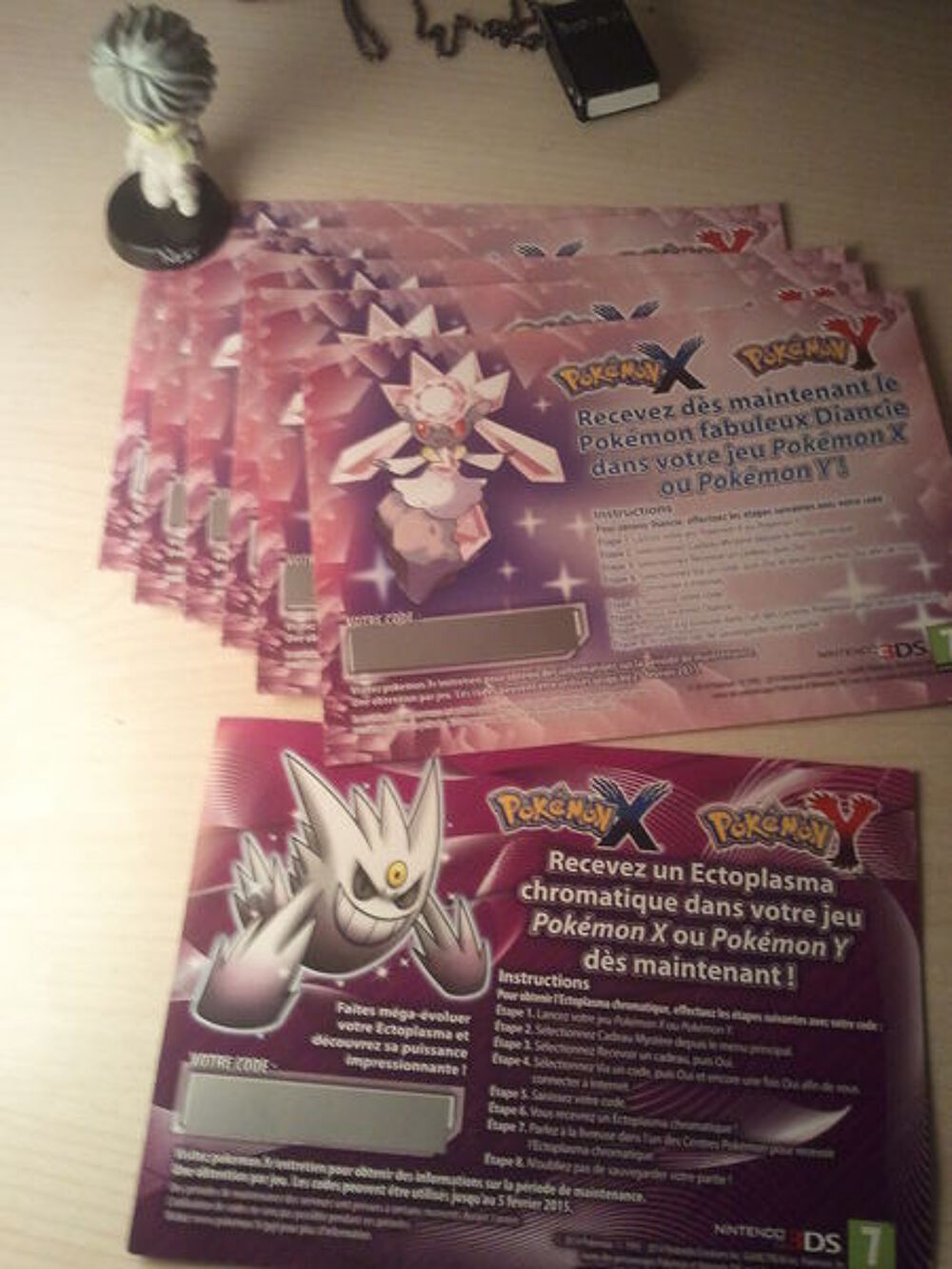 Codes Pok&eacute;mon Officiels Nintendo Consoles et jeux vidéos