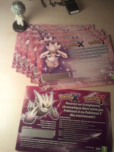 Codes Pokmon Officiels Nintendo 15 Viry-Chtillon (91)