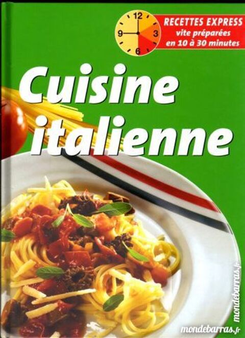 Livre : La cuisine italienne 9 Laon (02)