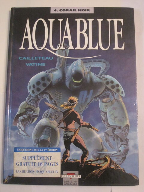 BD -  AQUABLUE 4  - CORAIL NOIR   - en edition originale 35 Brest (29)