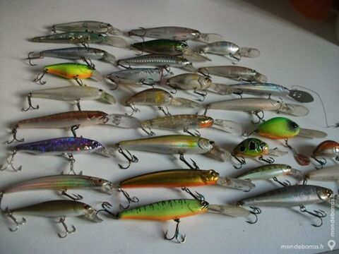 LOT LEURRES ET POISSONS NAGEURS 13 Plumliau (56)
