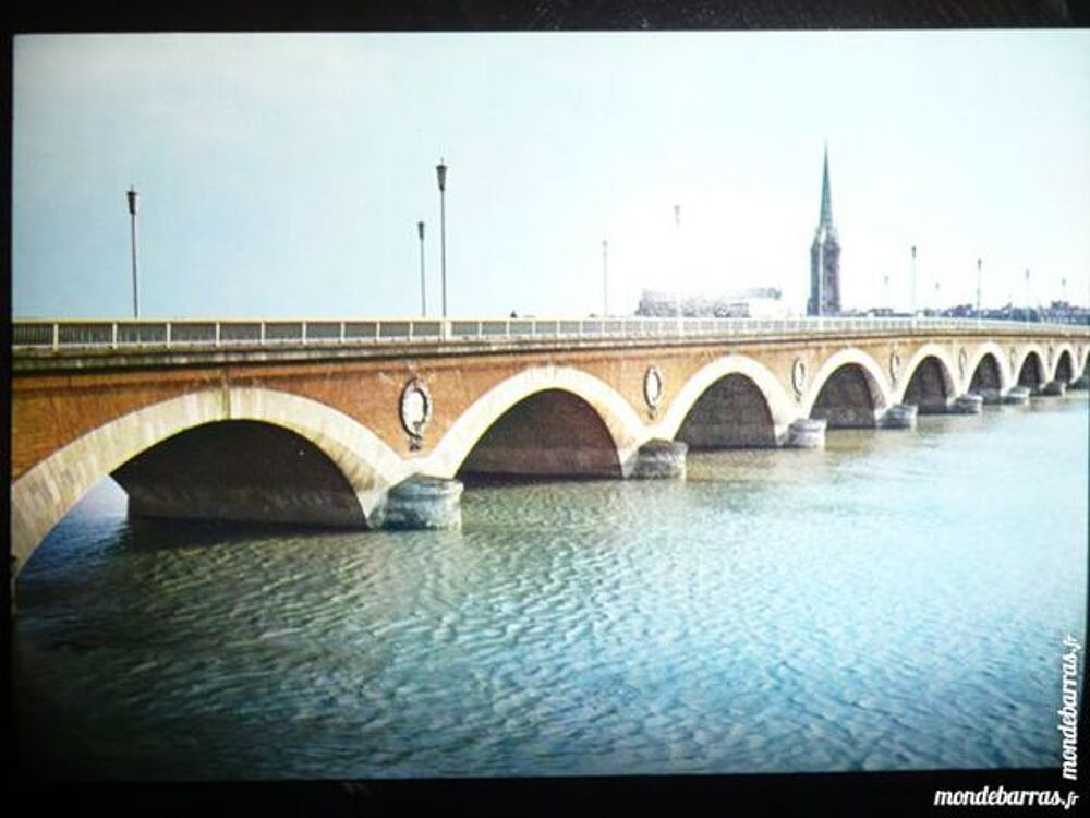 Bordeaux Pont de Pierre construit sous Napol&eacute;on 