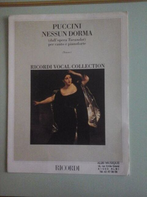 PUCCINI-GLUCK C.-partitions d'opra 10 Albi (81)