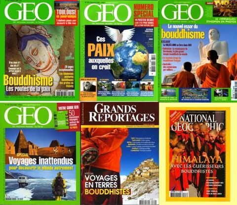 Voici 6 revues sur LE BOUDDHISME / les-livres-de-jac 17 Lille (59)