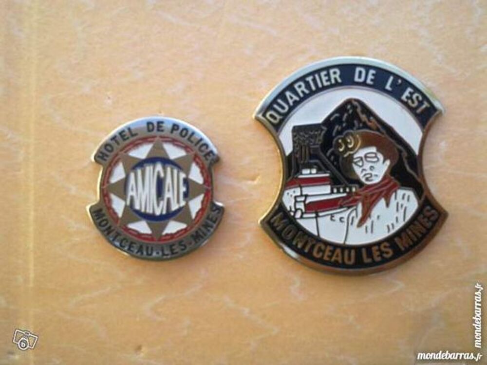 Pin's de Montceau les Mines. 