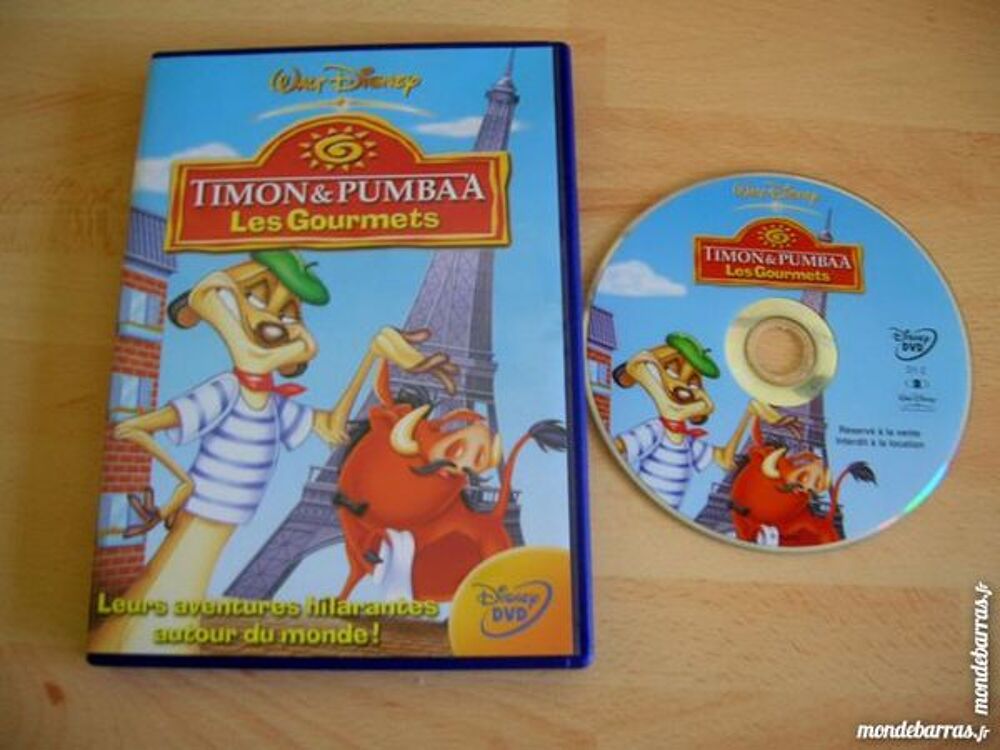 DVD TIMON &amp; PUMBAA Les Gourmets - DISNEY DVD et blu-ray