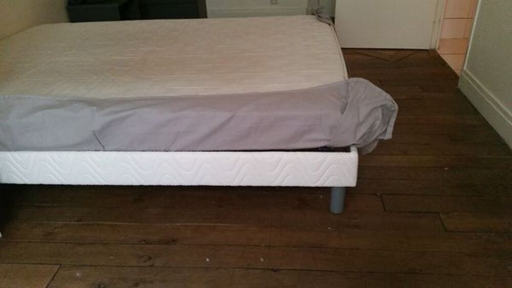 LIT 2 PLACES TRES CONFORT: MATELAS + SOMMIER Meubles